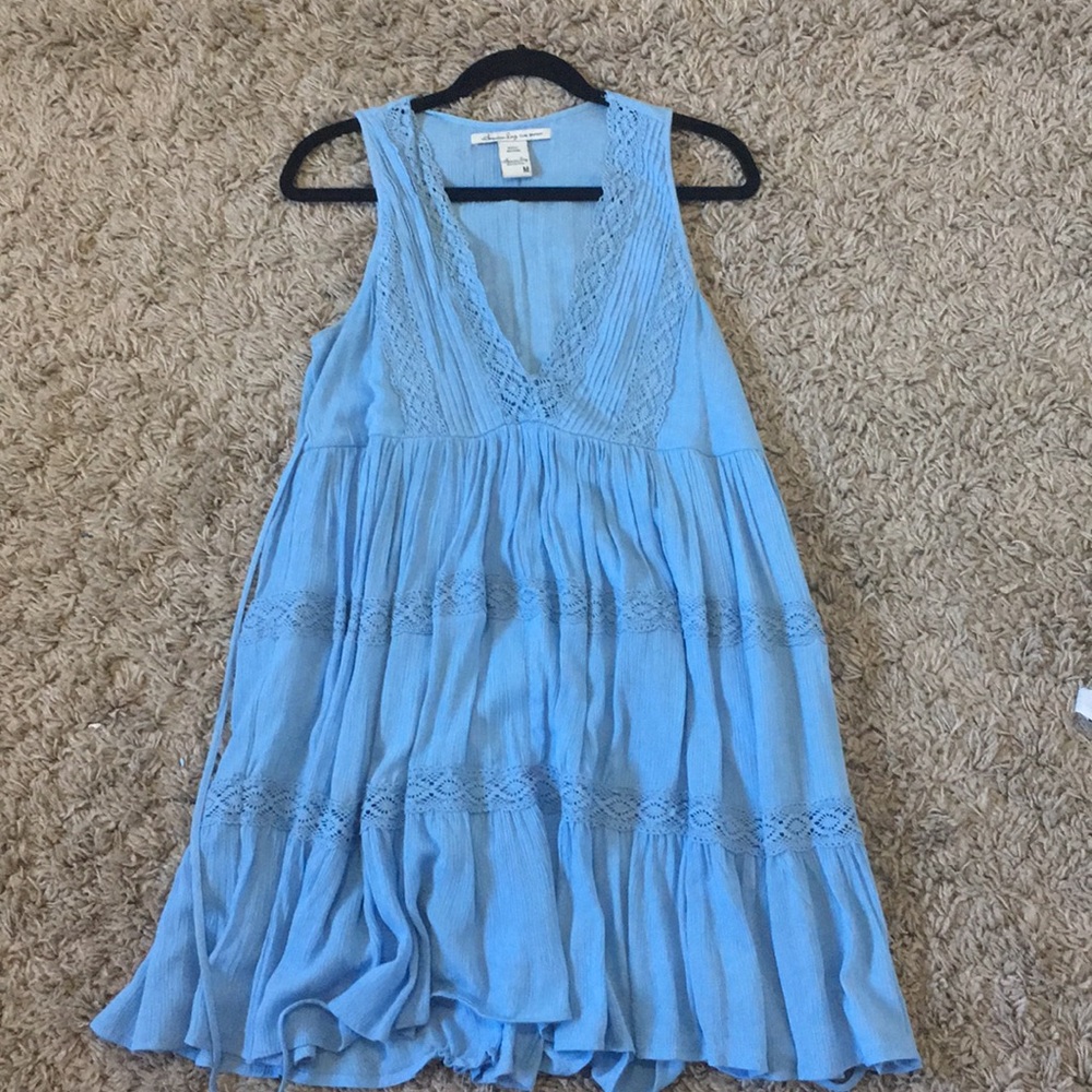 Blue dress